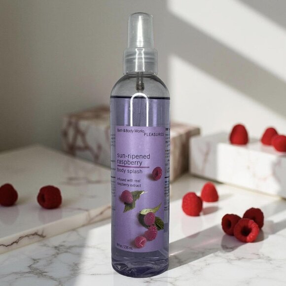 Sun-Ripened Raspberry Bath & Body Works Body Splash Spray 8 oz RETIRED New - Picture 1 of 1